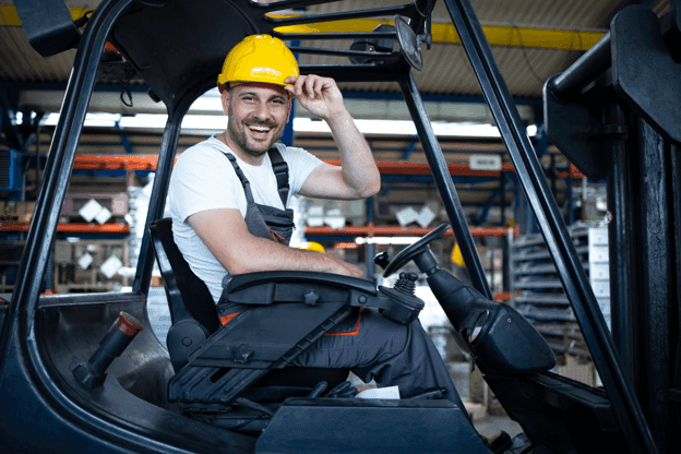 Forklift operator license